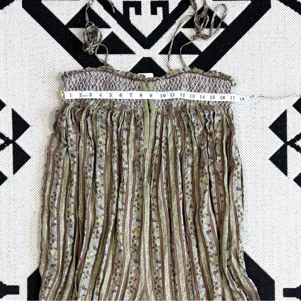 Intimately Free People Rule The World Floral Maxi Jumpsuit in Fern Combo Large - Picture 10 of 16